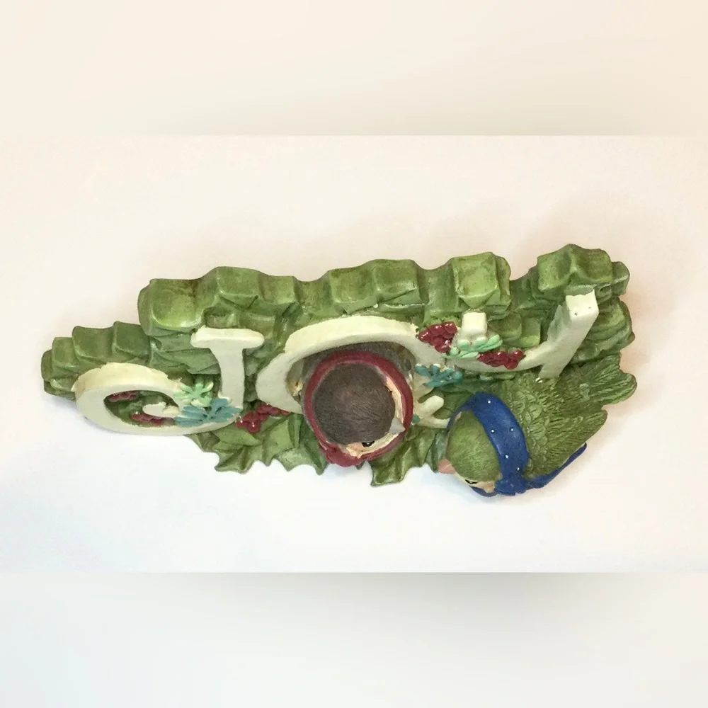 Dicksons Joyful Expressions Peace Resin Tabletop Block Plaque Bird